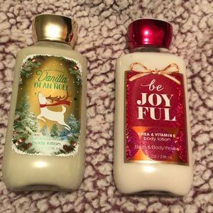 Bath & Body Works lotions